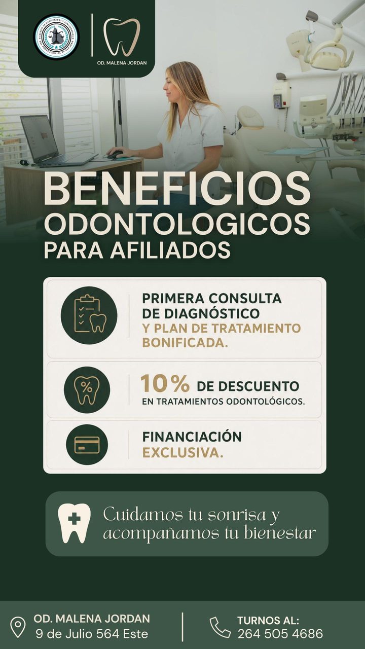 Beneficios odontológicos para asociadas y asociados del Colegio de Magistrados de San Juan